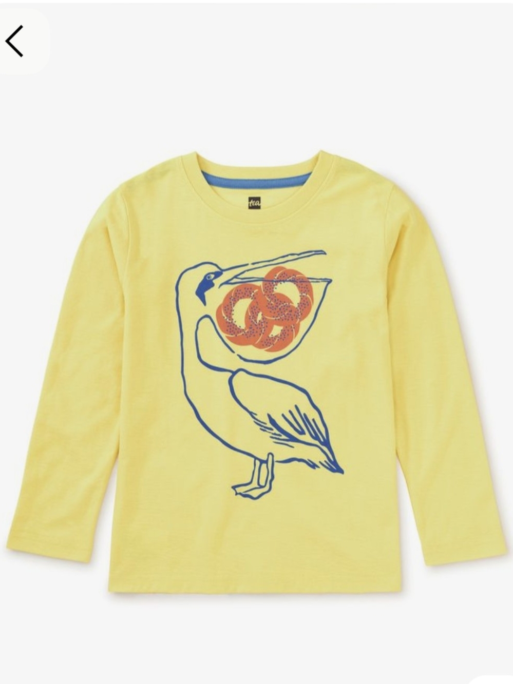 Tea Collection Simit Pelican Graphic Tee Size 3 NWT